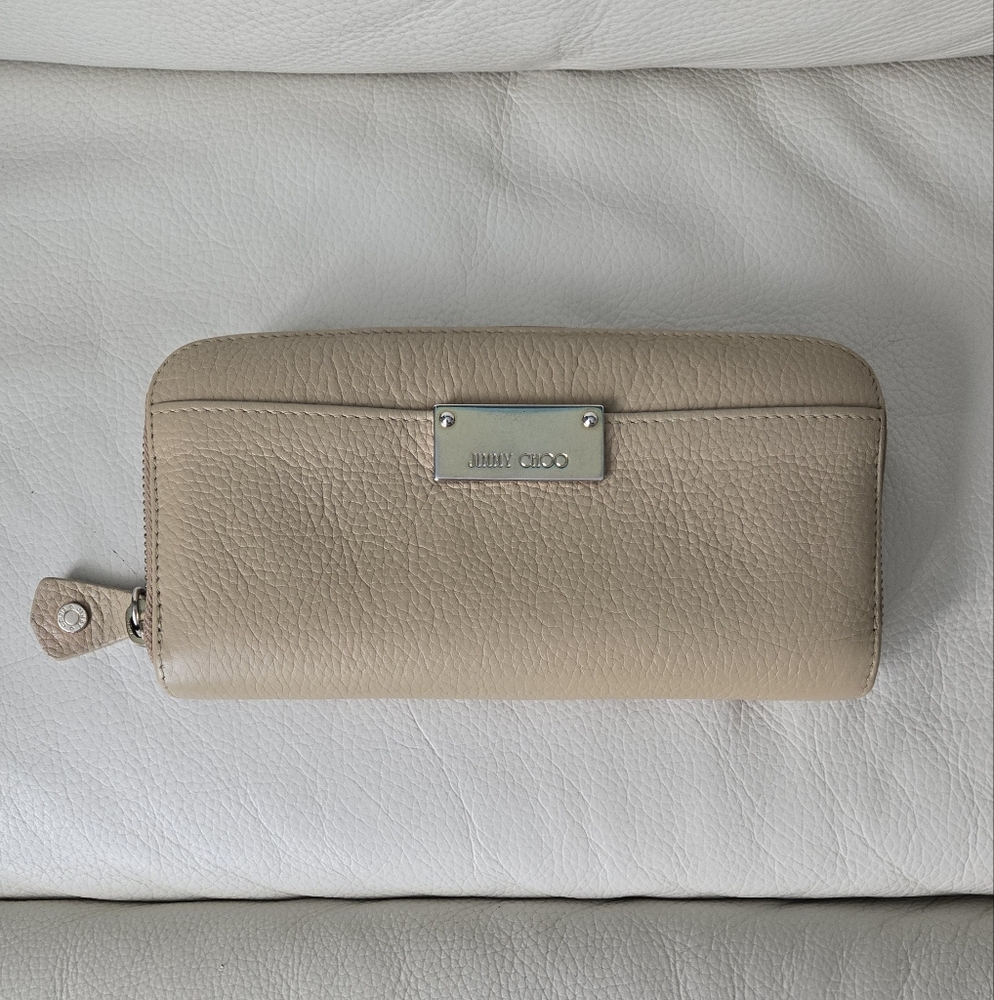 Jimmy Choo continental zip around wallet